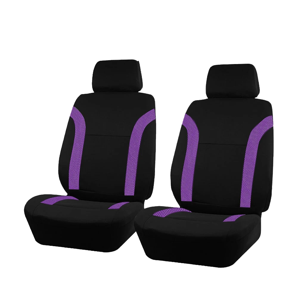 Universele ademende autostoelhoezen Air Mesh-stof splitsen met polyester geschikt voor de meeste auto-Suv-accessoires interieur