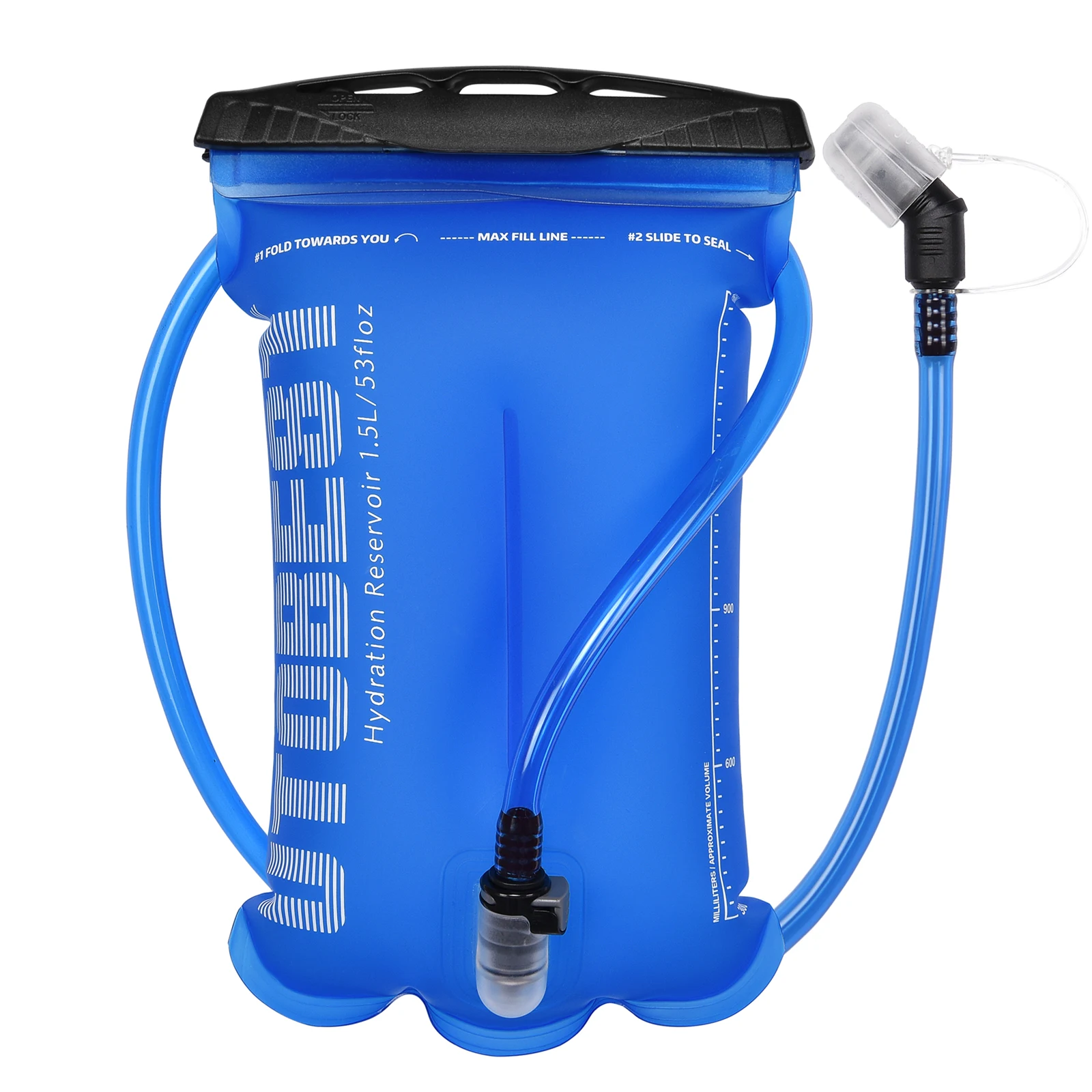 UTOBEST UTR217 1.5L/2L/3L Paquete de hidratación de vejiga de agua depósito bolsa de agua de TPU para acampar ciclismo correr senderismo