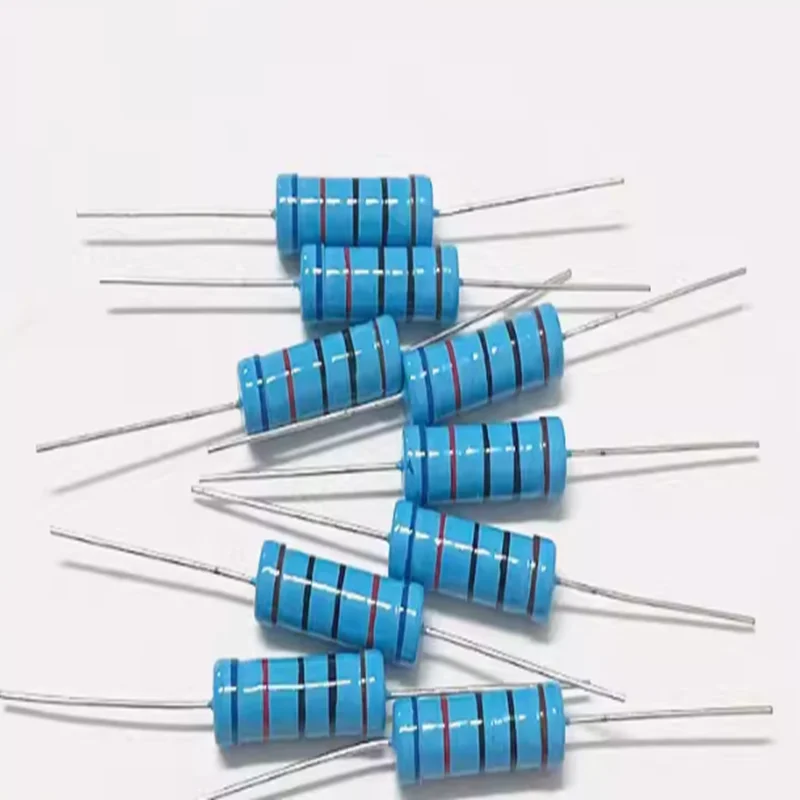 10 Stück-100 Stück 3 W Metallschichtwiderstand, 1 % Fünf-Farben-Ringpräzisionswiderstand, 2,4 R, Ohm 2,7 R, 3R, 3,3 R, 3,6 R, 3,9 R