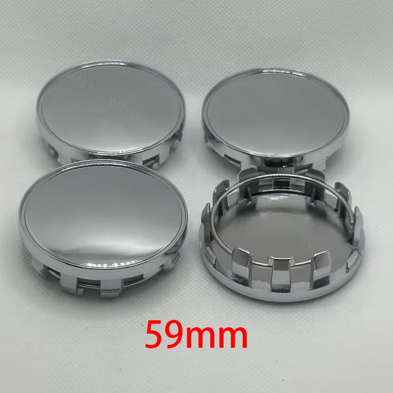 4Pcs/Set Blank 59mm Car Wheel Center Rim Hub Cap For Opel Astra Insignia Corsa Jac j6 Hyundai Tucson Caps C570-2 Discs Instead