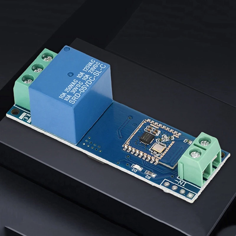 Hot Ltem Bluetooth Proximity Switch 1 Channel Relay Module Automatically Senses When The Phone Approaches To Unlock
