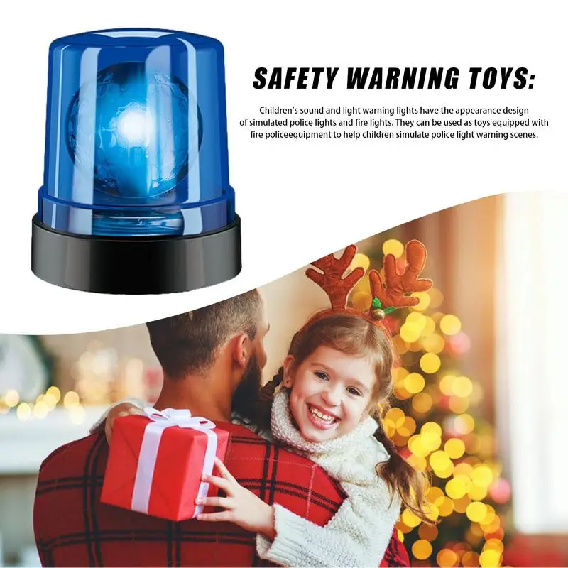 Warning Lights For Kids Warning Indicator Firefighting Sound Light Fire Siren Electronic Horn Party Light Kids Toy Warning Light