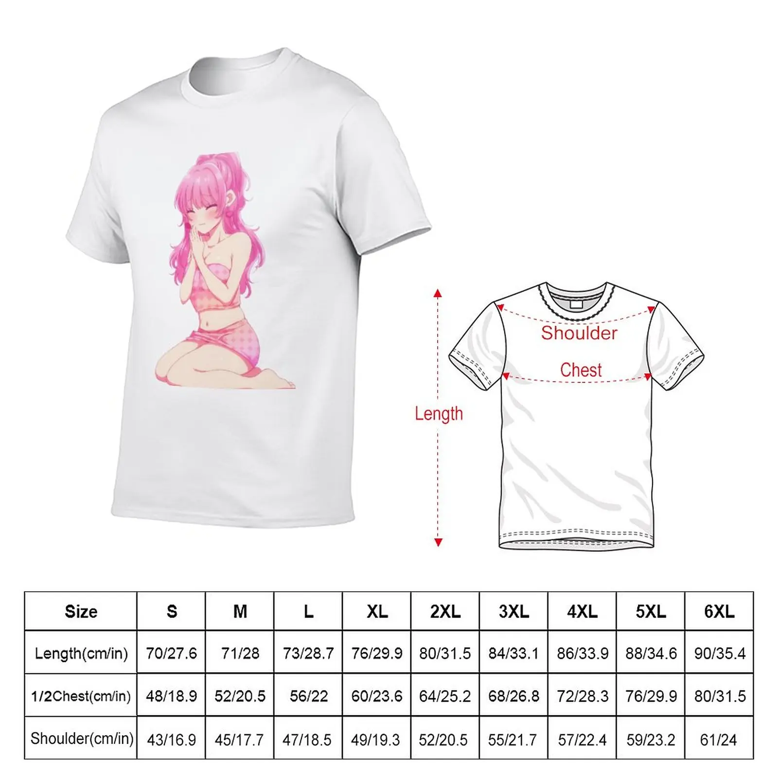 New Fuufu Ijou Koibito Miman - Akari Watanabe T-Shirt oversized t shirt cute tops mens clothing