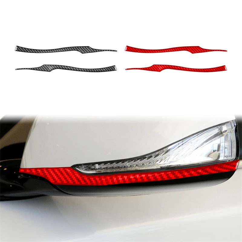 

Для Infiniti Q50 2014-2020 автомобильные аксессуары из углеродного волокна, переднее зеркало заднего вида, боковая панель, декоративные полоски, декоративная наклейка