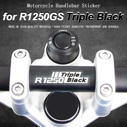 Motorcycle Decals Accessories Waterproof Handlebar Stickers For BMW R1250GS Triple Black R 1250 GS R1250 1250GS Adventure ADV