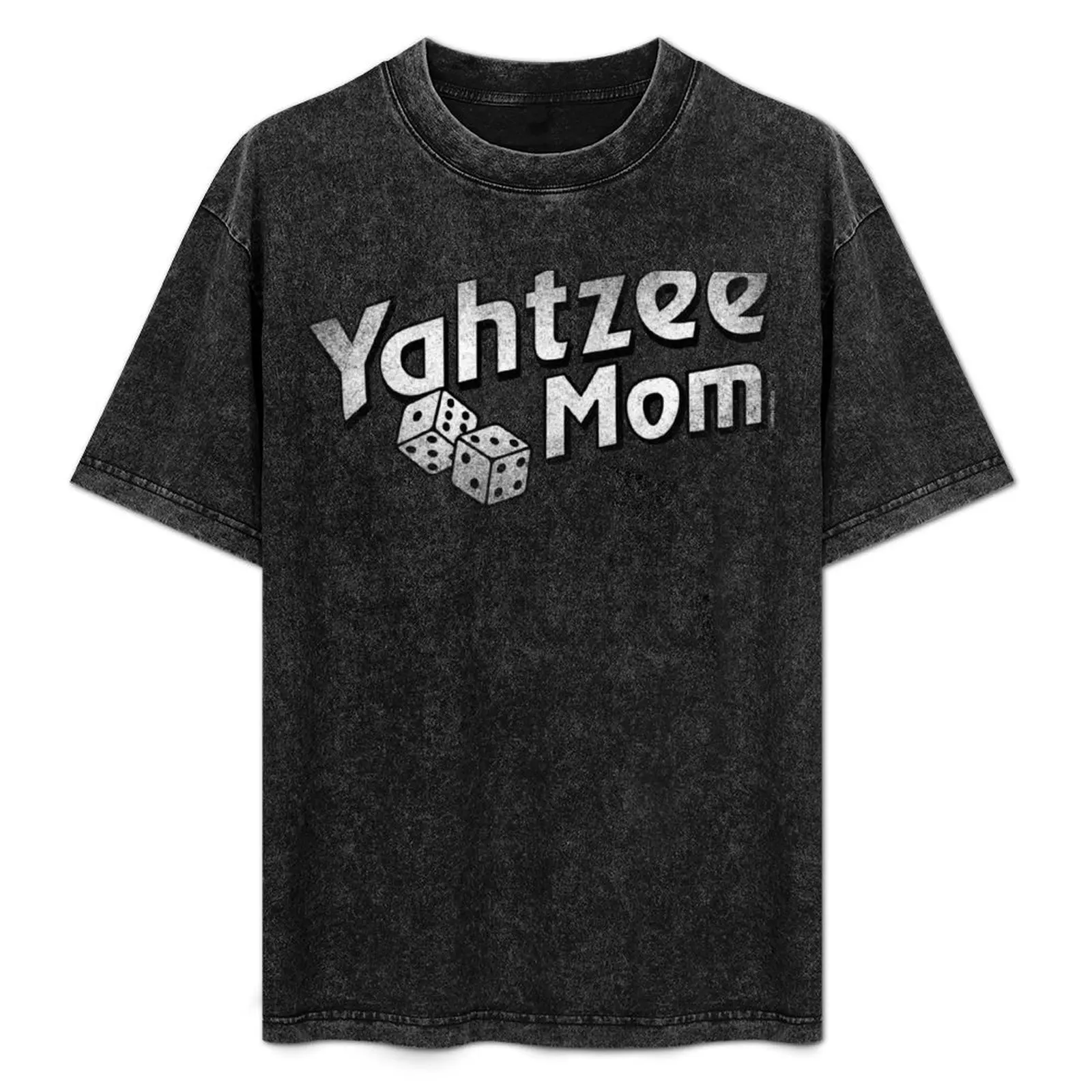 

Yahtzee Mom Text Long Sleeve T-Shirt Sweat Absorbing Sports Tee Shirt