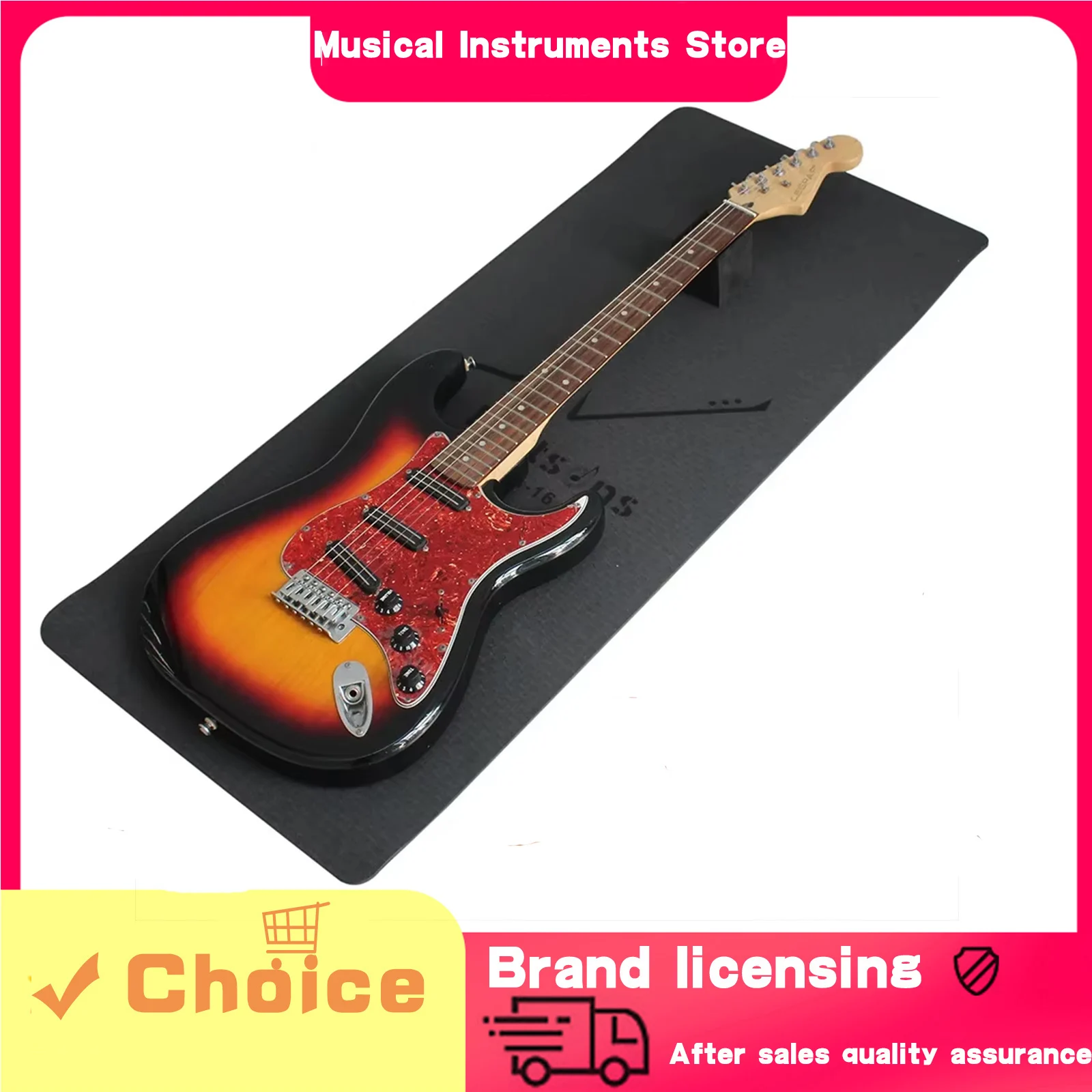 

Flatsons Guitar Repair Pad FA-16A Electric Guitar EVA Mat Acoustic Guitar Pads with Neck Support Instrument Repair Tools