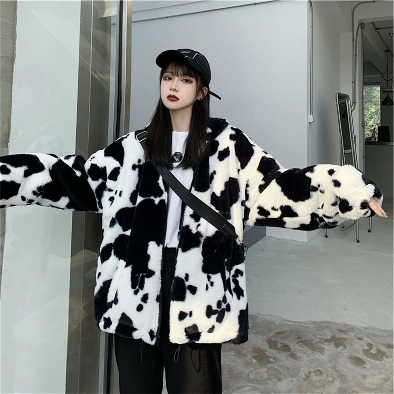 High Quality Furry Cropped Faux Fur Coats and Jackets Women Fluffy Top Coat Warm Winter Fur Jacket