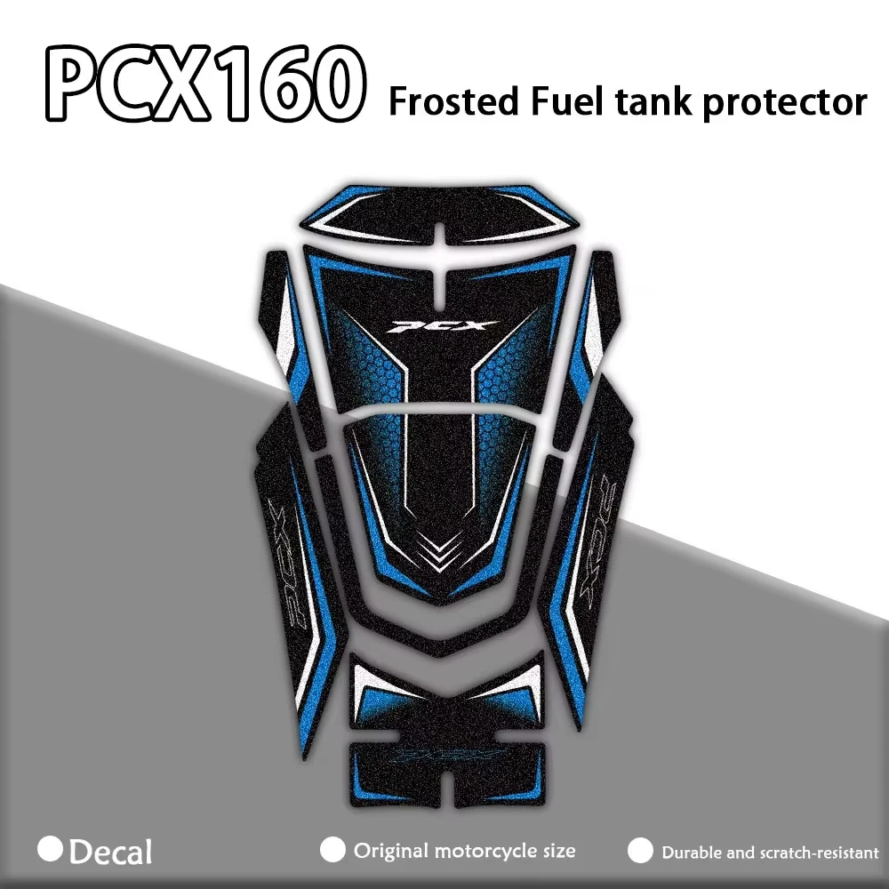 

For pcx 160 PCX160 Frosted Motorcycle Accessories Sticker Decorative Decal Kit Gas Oil Fuel Tank Pad Protector