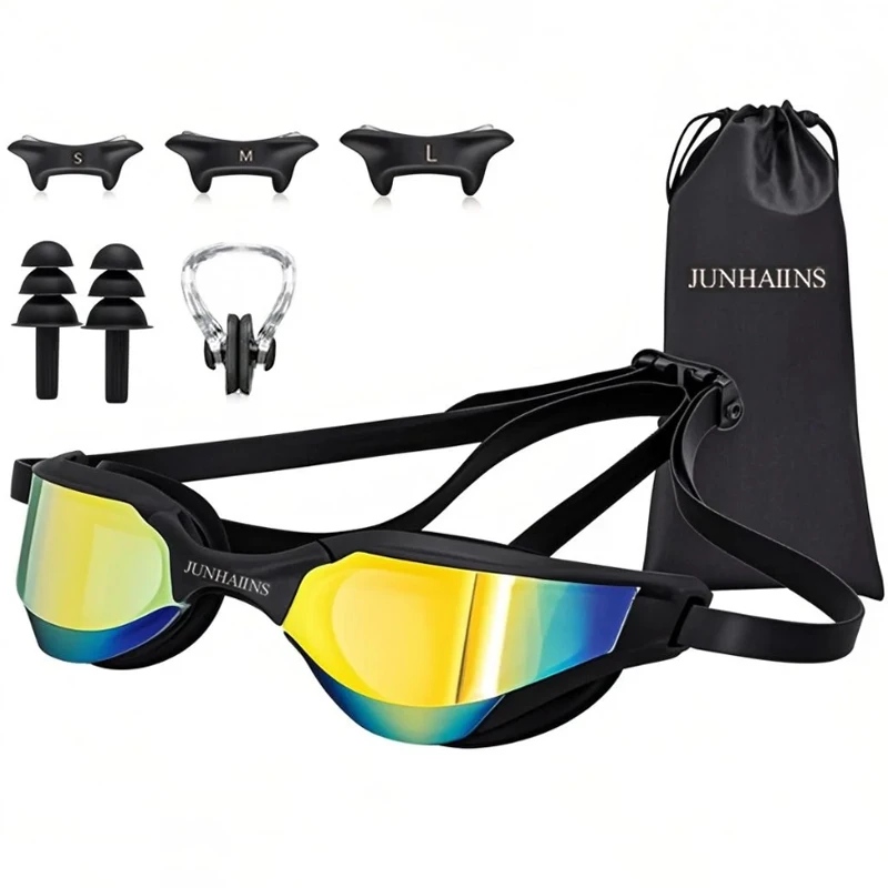 

Профессиональные гоночные очки, силиконовые водонепроницаемые и противотуманные, защитные очки для взрослых с защитой от УФ-лучей, аксессуары для плавания,수영, 수경,물안경