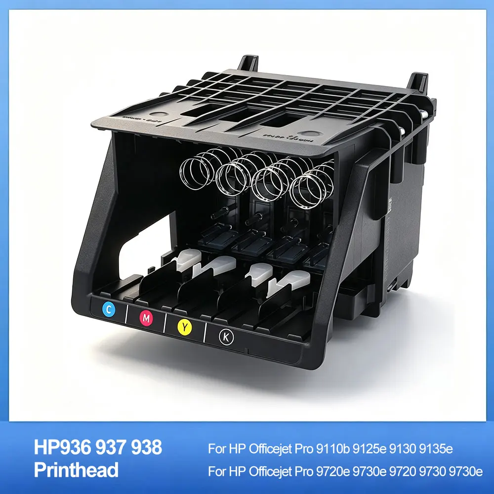 For HP 936 937 938 Printhead 938 XL Print Head For HP 9110b 9125e 9130 9135e 9720e 9730e 9720 9730 Printer New Head 인쇄 헤드