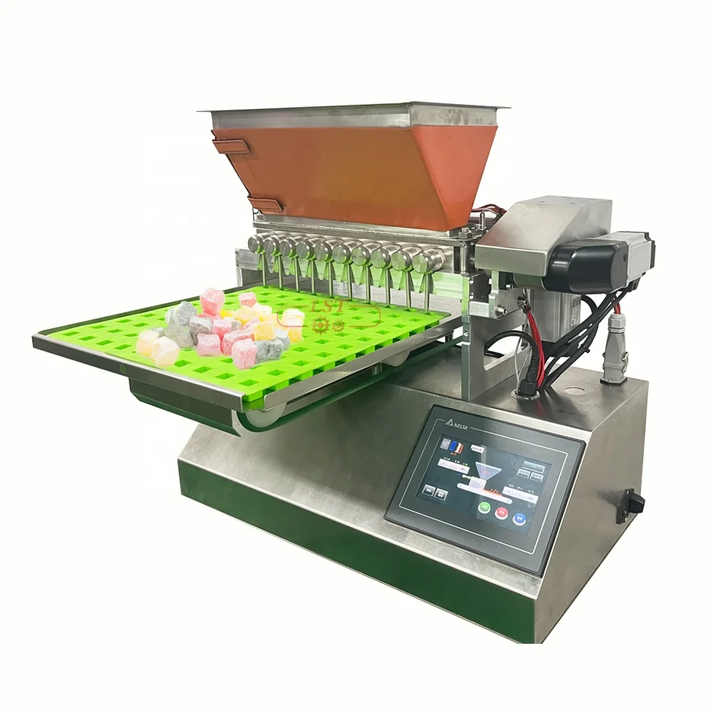 Gummy candy equipment all stainless steel multifunctional candy depositor machine for sale