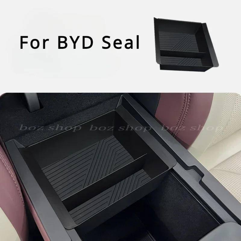 For BYD Seal DMI Honor Edition Armrest Box Storage Box Layered Storage Central Control Storage Box Car Accessories