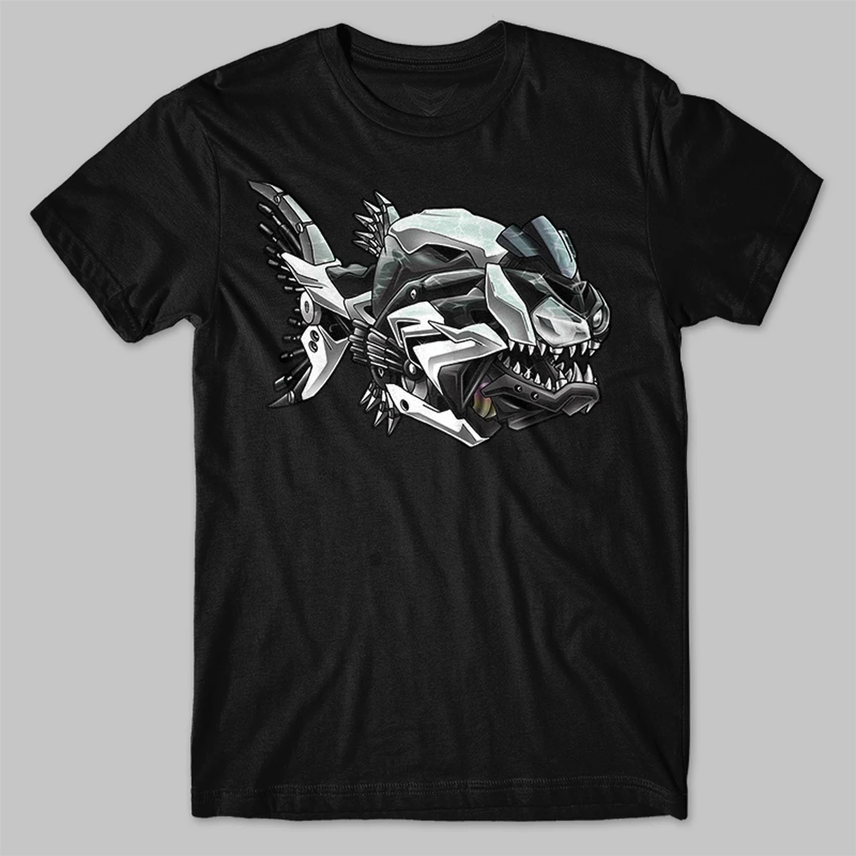 Classic Motorcycle S1000R Unique Piranha Shape T-Shirt. Summer Cotton O-Neck Short Sleeve Mens T Shirt New S-3XL