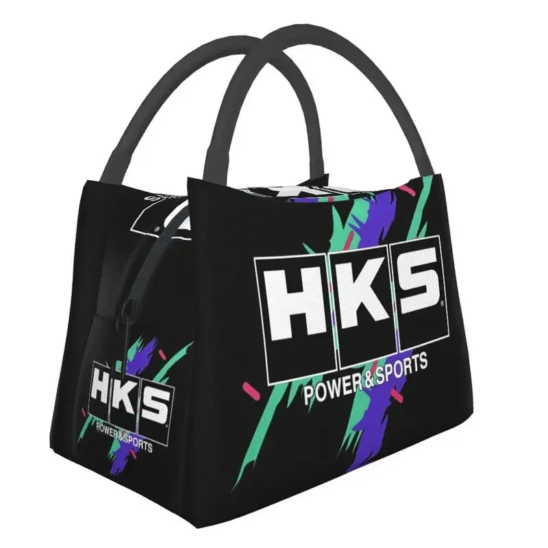 

HKS Retro Pattern Portable Lunch Boxes Women Waterproof Cooler Thermal Food Insulated Lunch Bag Travel Work Pinic Container