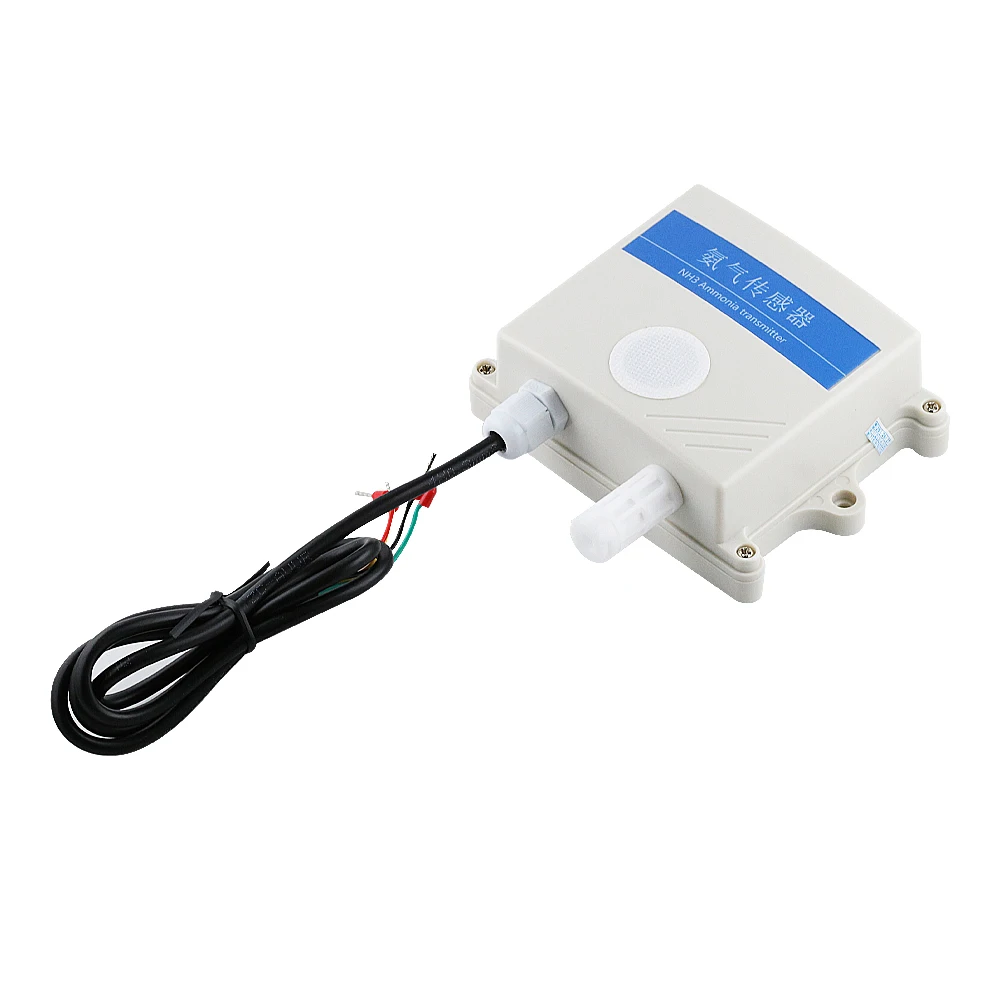 Ammoniakgassensor, NH3-Konzentrationserkennung, 100 ppm, 500 ppm Ausgang, RS485, 4–20 mA, 0–5 V, 0–10 V, hochpräziser Detektorsender – Detail 8