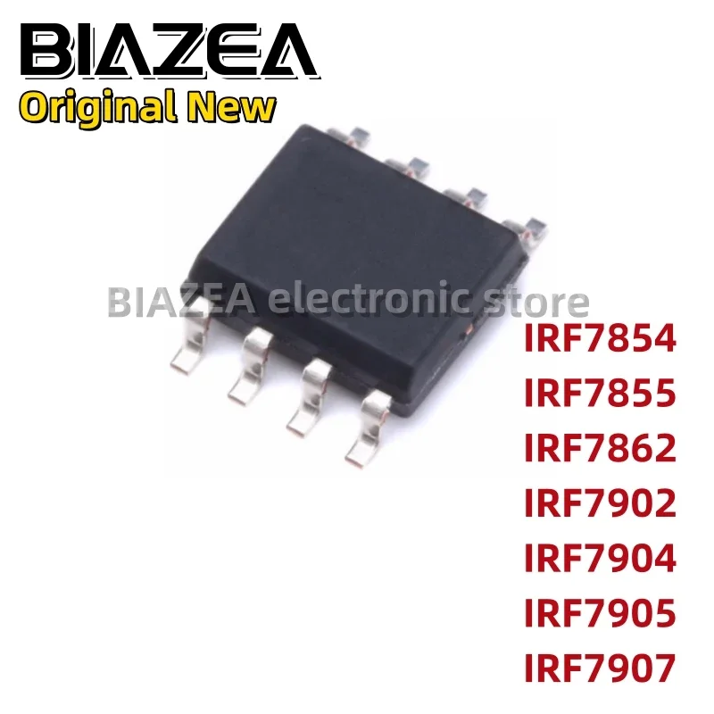 10piece IRF7854 IRF7855 IRF7862 IRF7902 IRF7904 IRF7905 IRF7907 SOP8 Chipset MOSFET