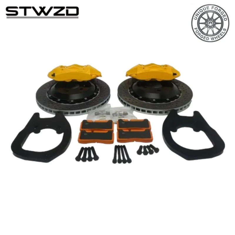 26 StyleFactory Customised Color Big Braking Kit GT4 4 Piston Brake Caliper Kit Racing Braking System For Toyota TOYOTA TUNDRA P