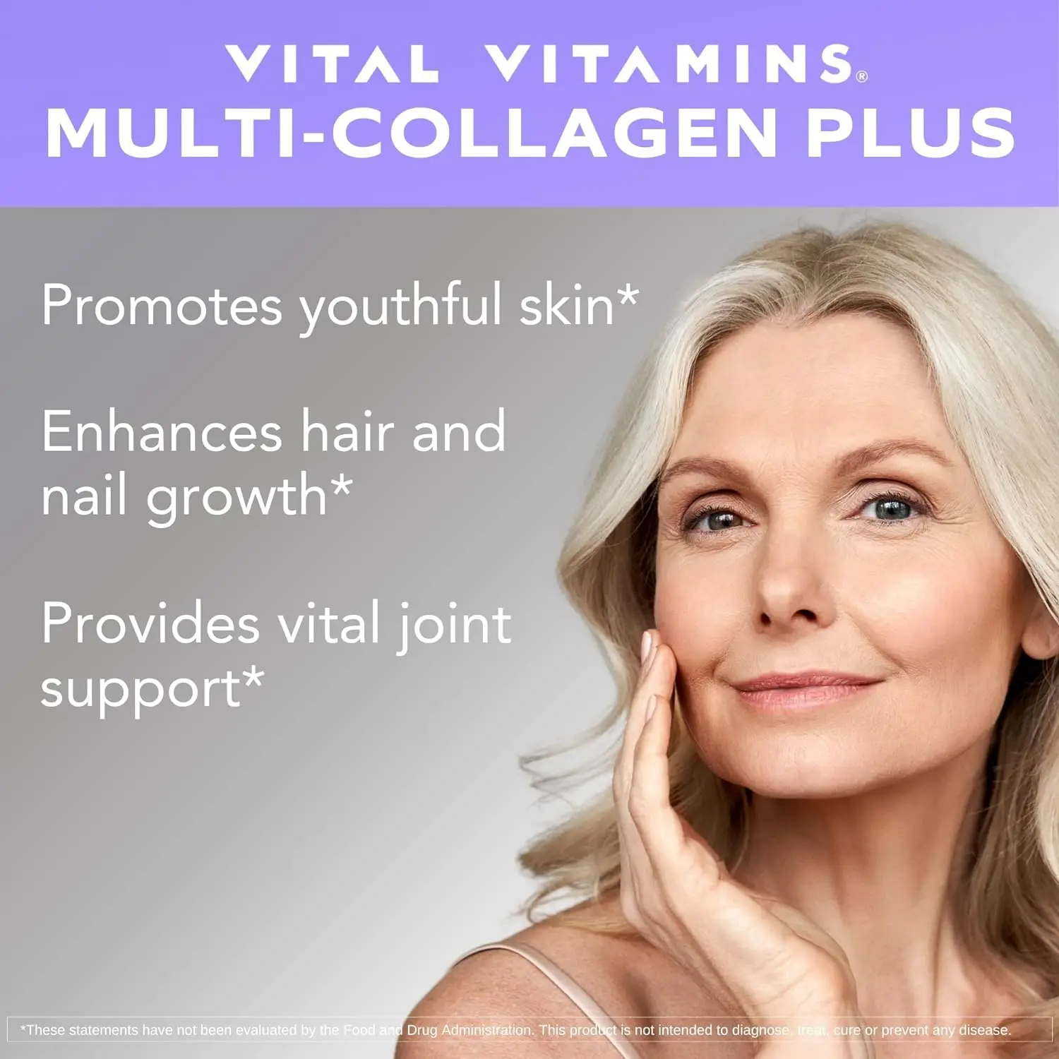 Collagen Complex Capsules - Promote Hair Growth, Skin & Nails Health, Supports Joint, Bone & Muscle Health