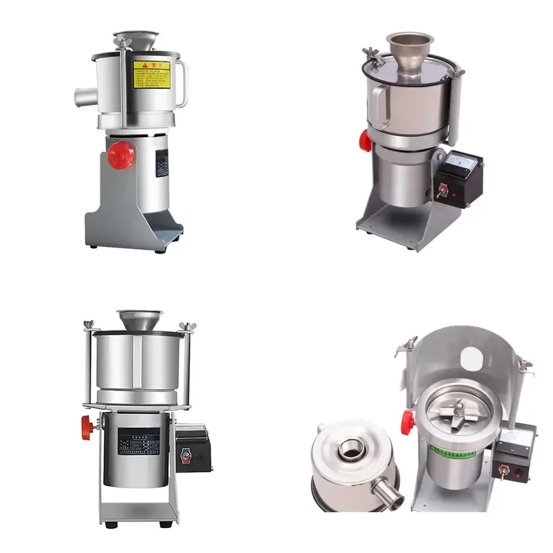 Small Household Grinding Powder Machine for Spices Herbs Coffee Beans Electric Mini Grinder Mill Kitchen Appliance Tool