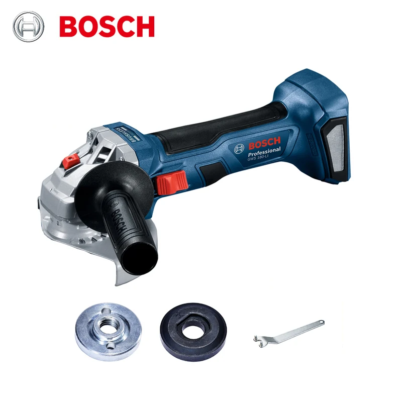 Bosch-rebarbadora sem Escova Recarregável sem Fio Portátil 18v Moagem Máquina de Corte Polidora Ferramentas Elétricas Gws180-li