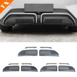 For BYD YUAN UP 2024-2025 Carbon color Dust-Proof Net Decor Cover And Plastic Garnish Trim Car Front Grille Anti-insect Net