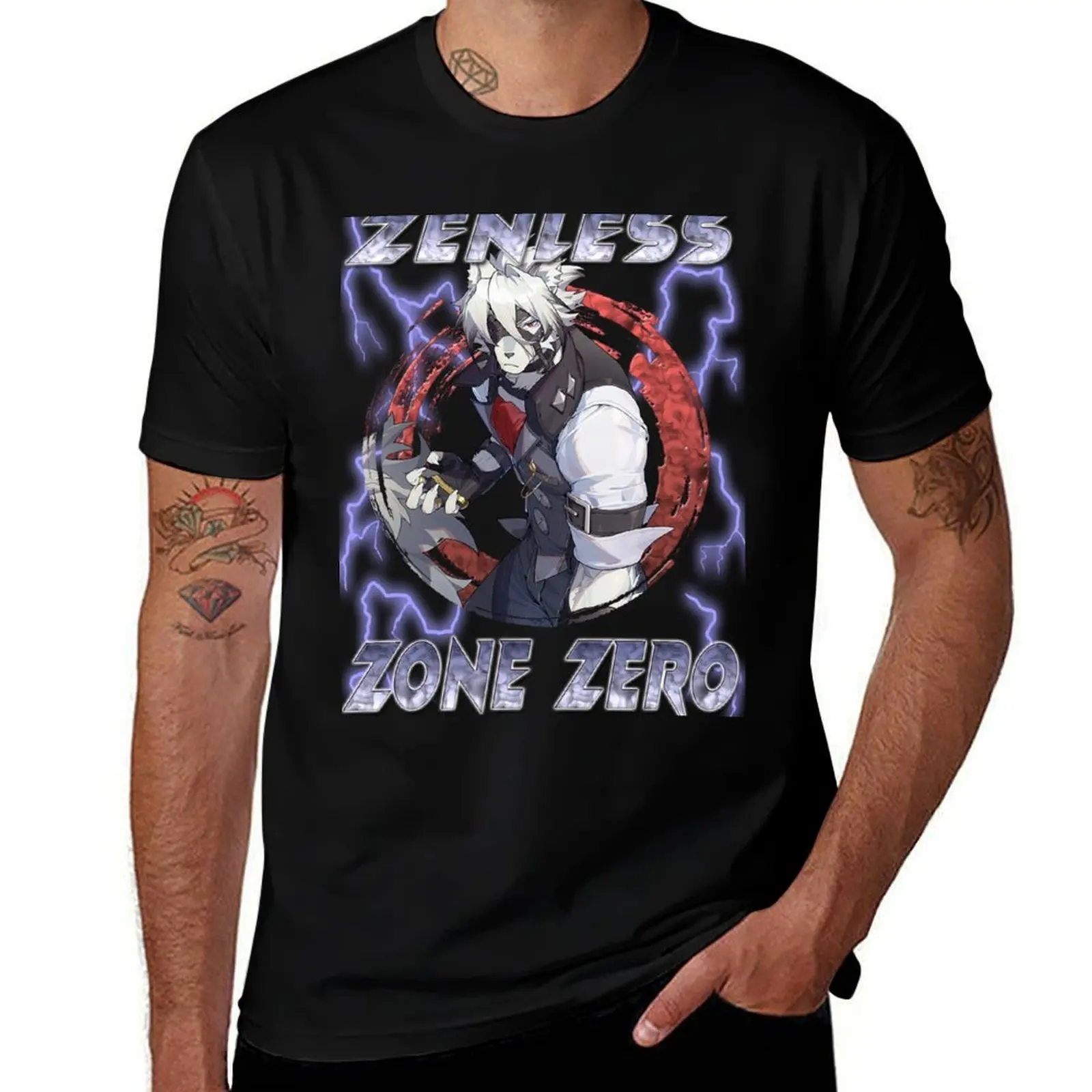 Zenless Zone Zero - Von Lycaon T-Shirt Soft Lightweight Cotton T-Shirt
