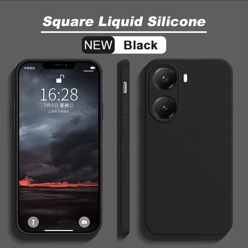 Poco X7 X8 Pro Max Hülle Flüssigsilikon Stoßfeste Handyhülle für Xiaomi Poco X7 X8 Pro X 7 Pro X7Pro Pocox7 Pro Weiche TPU-Abdeckung