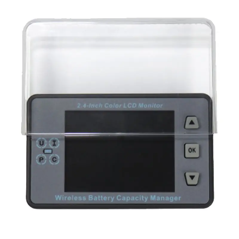 

(BABQ) VAC8710F 2,4-дюймовый беспроводной измеритель напряжения + модуль сбора данных + корпус, кулонометр, детектор мощности и емкости 120В 100А