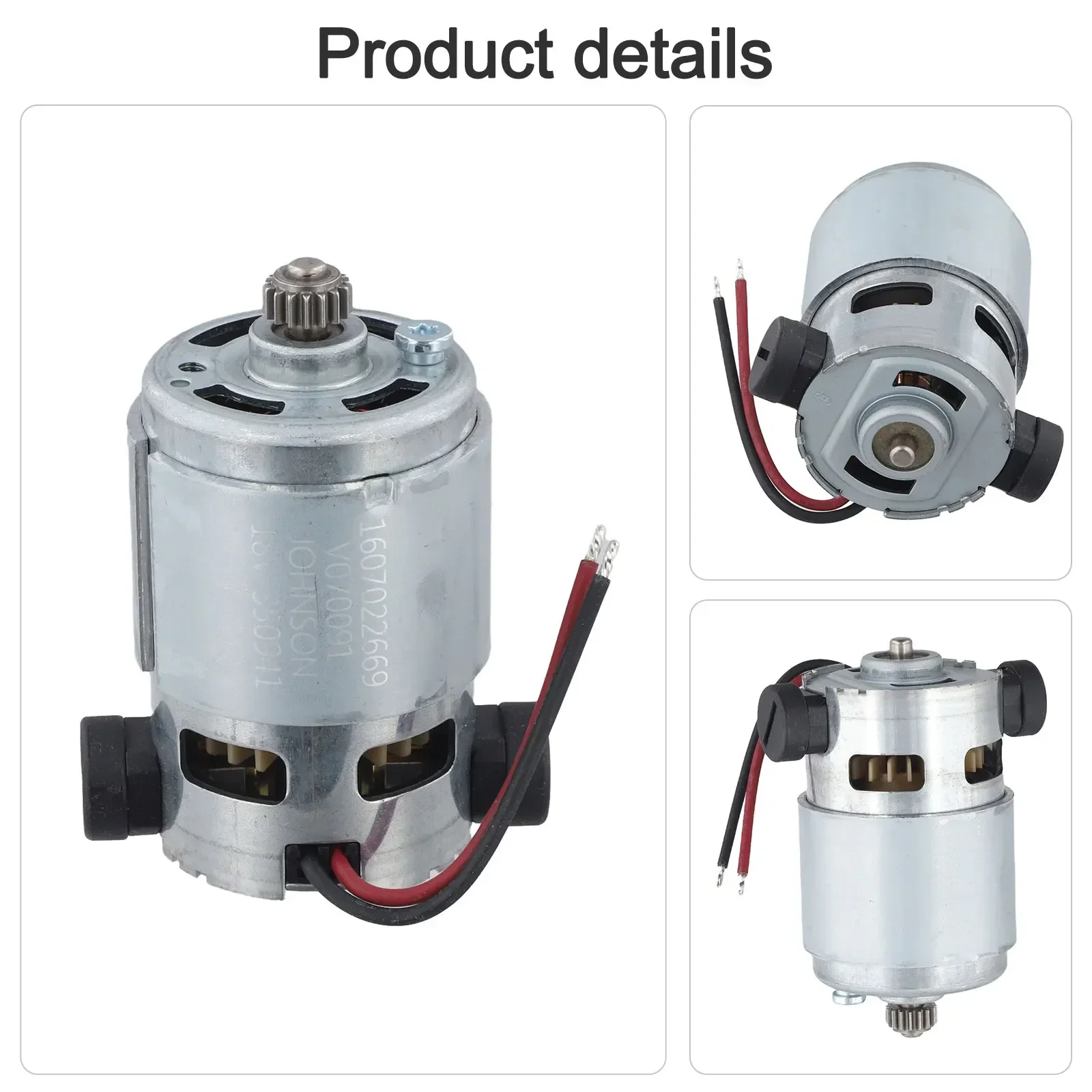 

18V Motor Engine 160702266N for Bosch For GSR180LI GSB180LI GSR18V21 GSB18V21 Power Tools Replacement Part with Metal Shell