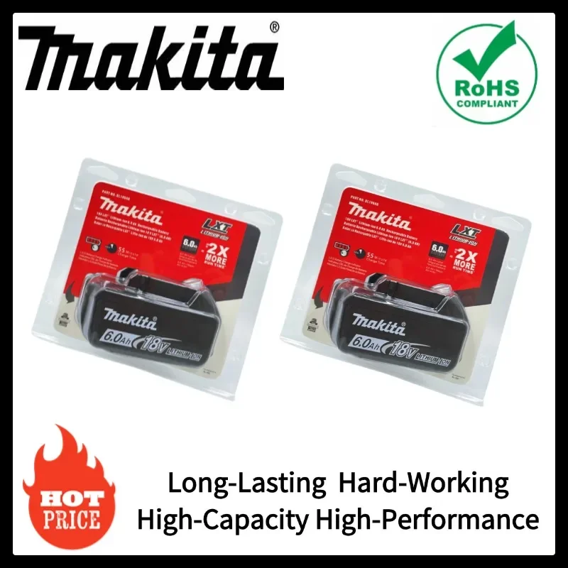 

Optimized Airflow Design Makita 18V 6Ah Battery, Cooling Vents Batterie Makita 18V for Sustained High Power Output