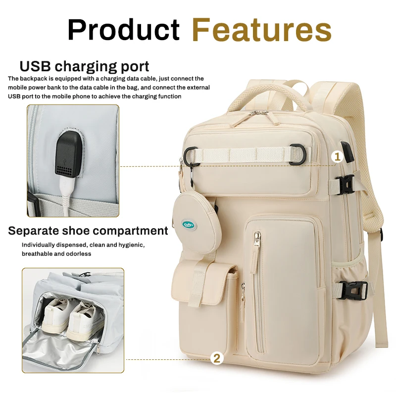 

Computer Bag for Junior and Senior High School Students, College Students, Casual, Lightweight, Large Capacity Backpack for Boy