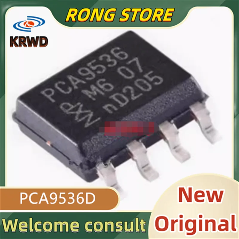 10 قطعة PCA9536 جديدة ومبتكرة رقاقة IC PCA9536D 9536D SOP-8