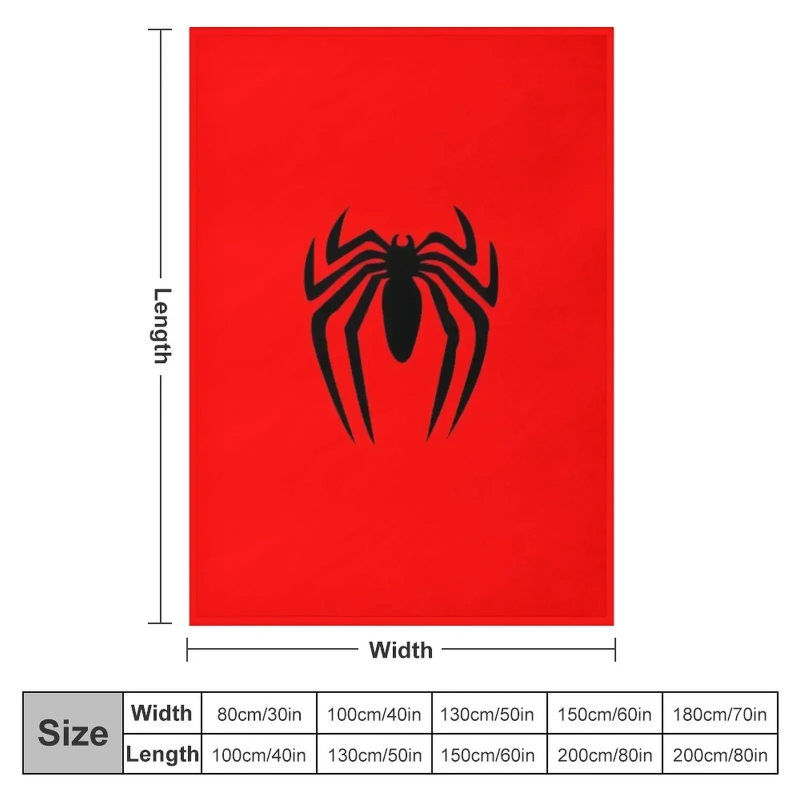 Spider Throw Blanket christmas gifts Furry Heavy Personalized Gift Blankets