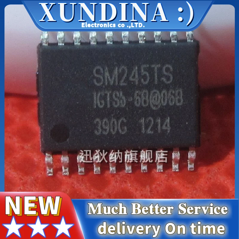10PCS/LOT SM74HC245TS  SM245TS TSSOP  new and original IC