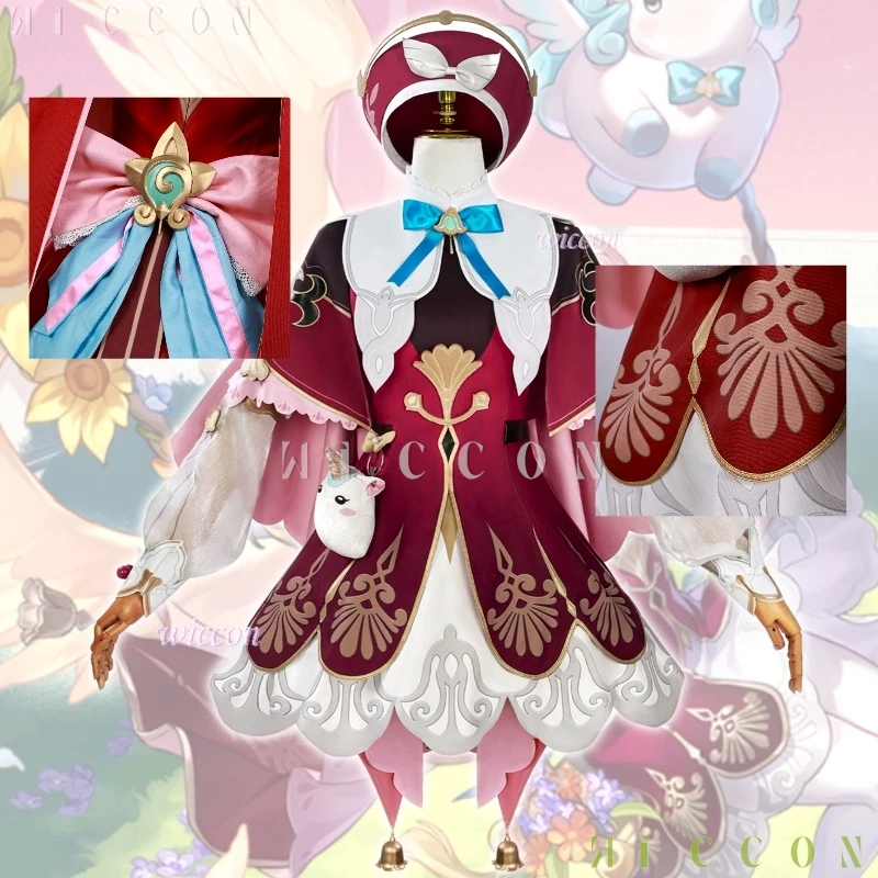 Honkai: Star Rail Game Hyacine One Character Eye of Crepuscule From The Twilight Courtyard Ohema Cosplay Costume Game Full Suit