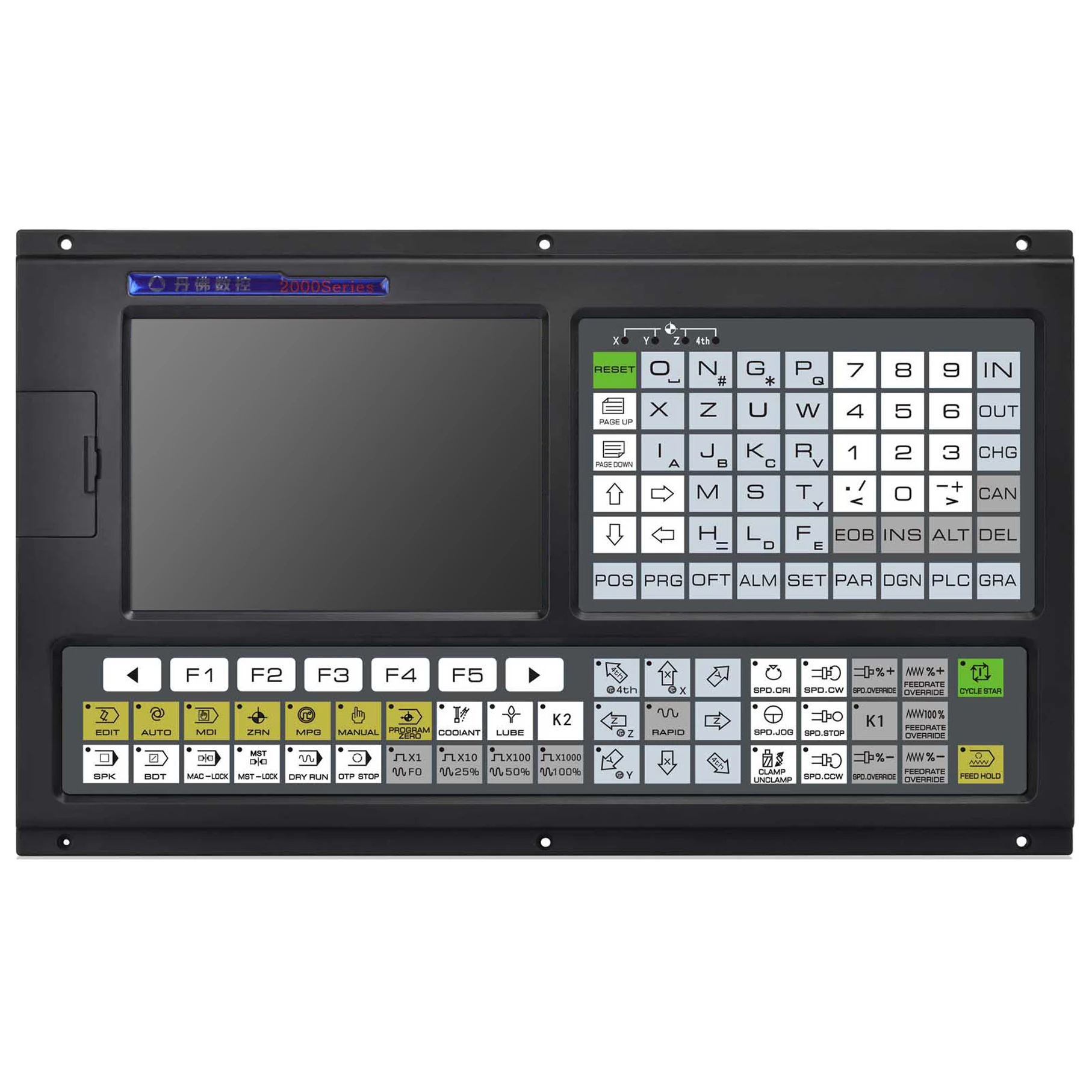 Sistem kontrol bubut 2 sumbu CNC controller kit mirip dengan GSK Delta Syntec controller