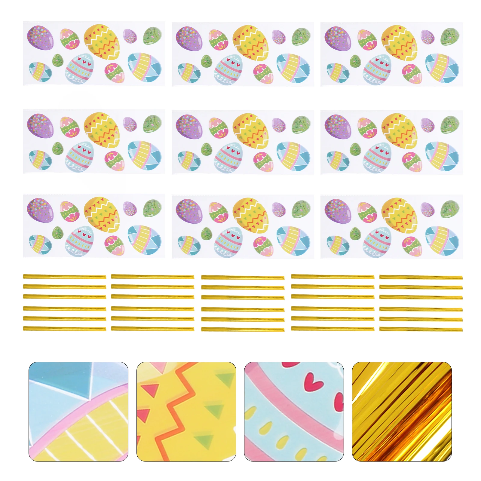 

Easter Egg Candy Packaging Cookie Bag Bags Packing Wrapping Supplies Wrappers for