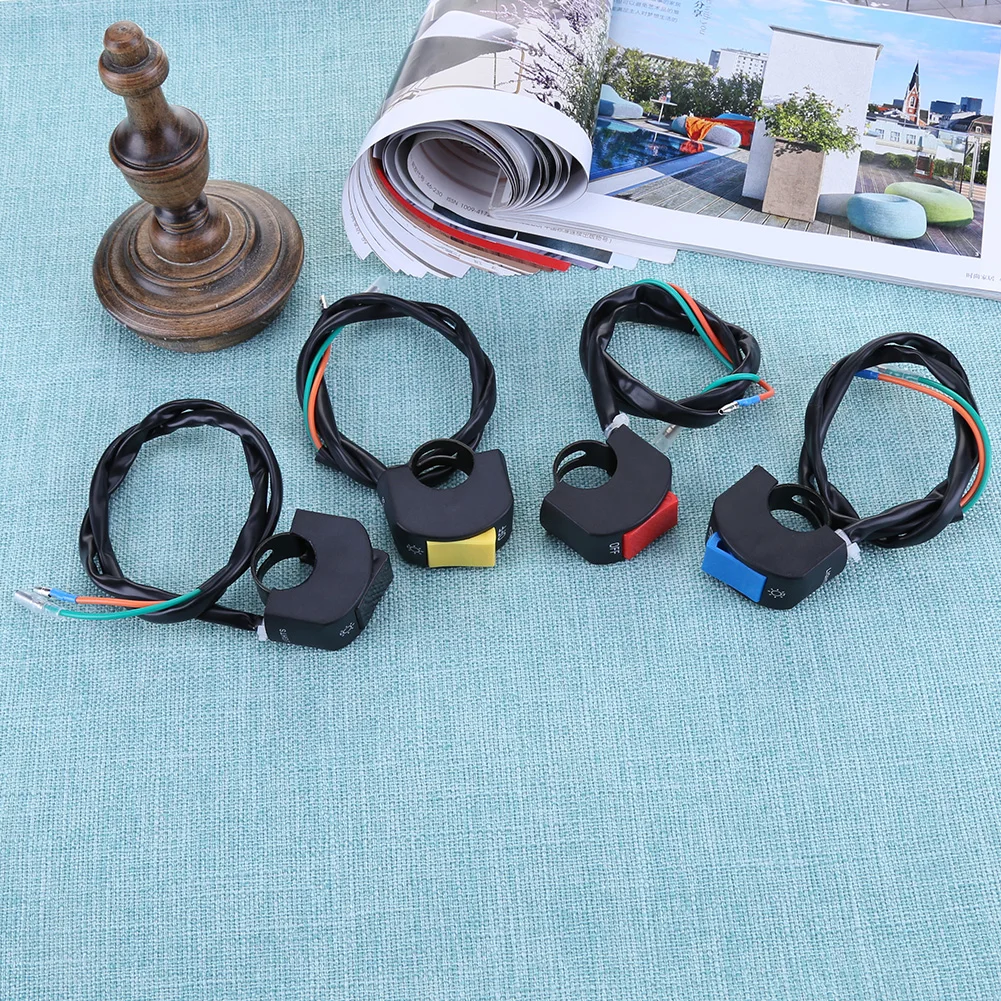 

12V 7/8in Motorcycle Handlebar On/Off Switch for LED Headlight Fog Light