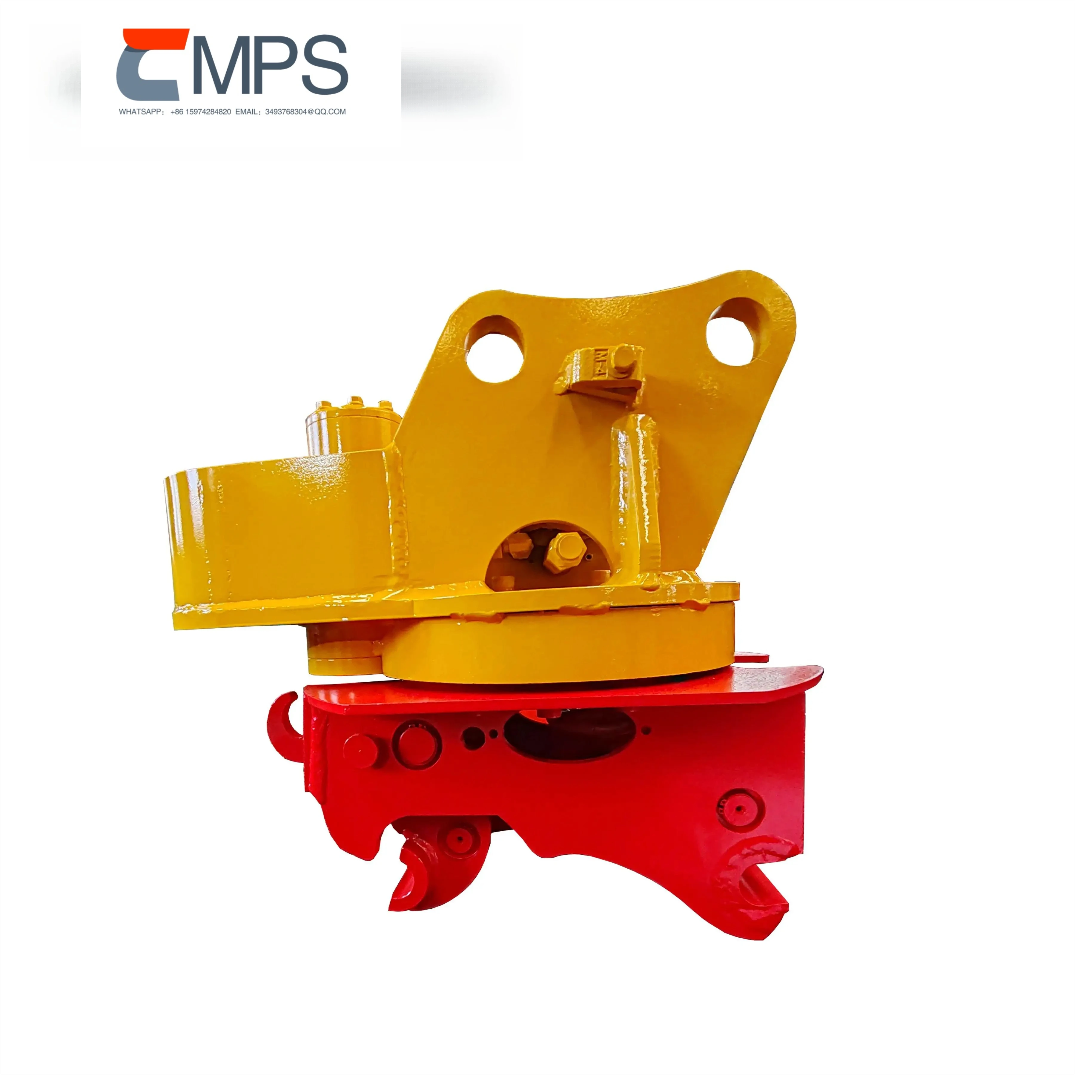 Hot Sales Excavator Rotator Hydraulic Rotating Quick Hitch 45mm Couplers for Backhoe Mini 1.5-3.5 Ton Rotary Quick Hitch