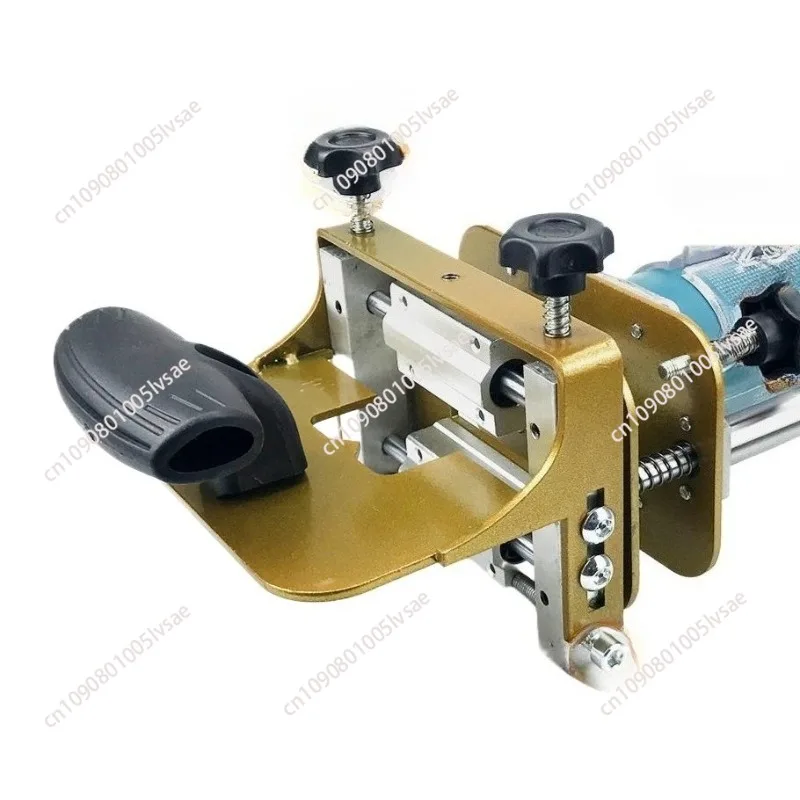 Woodworking Invisible Parts Two-in-one Slotter, Mold Trimmer, Milling Cutter, Connector, Positioning Frame Machine