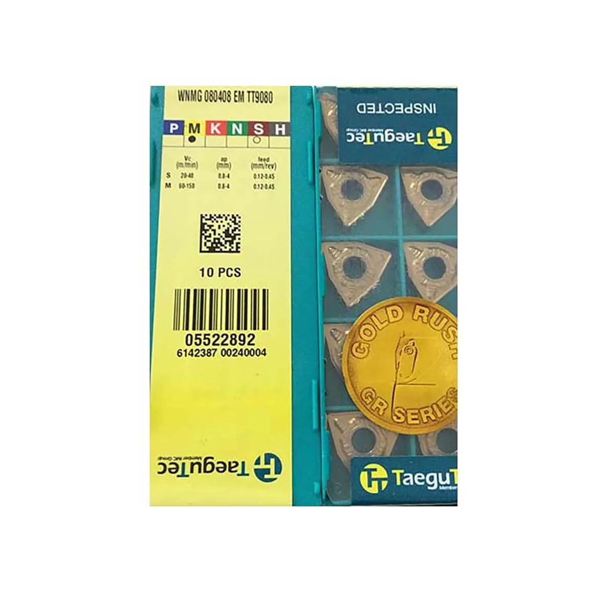 

TaeguTec 100% Original Turning Insert WNMG TT9080 WNMG060408-EM TT9080 WNMG080404-EA TT9080 WNMG080404-EM TT9080 WNMG080408-EM