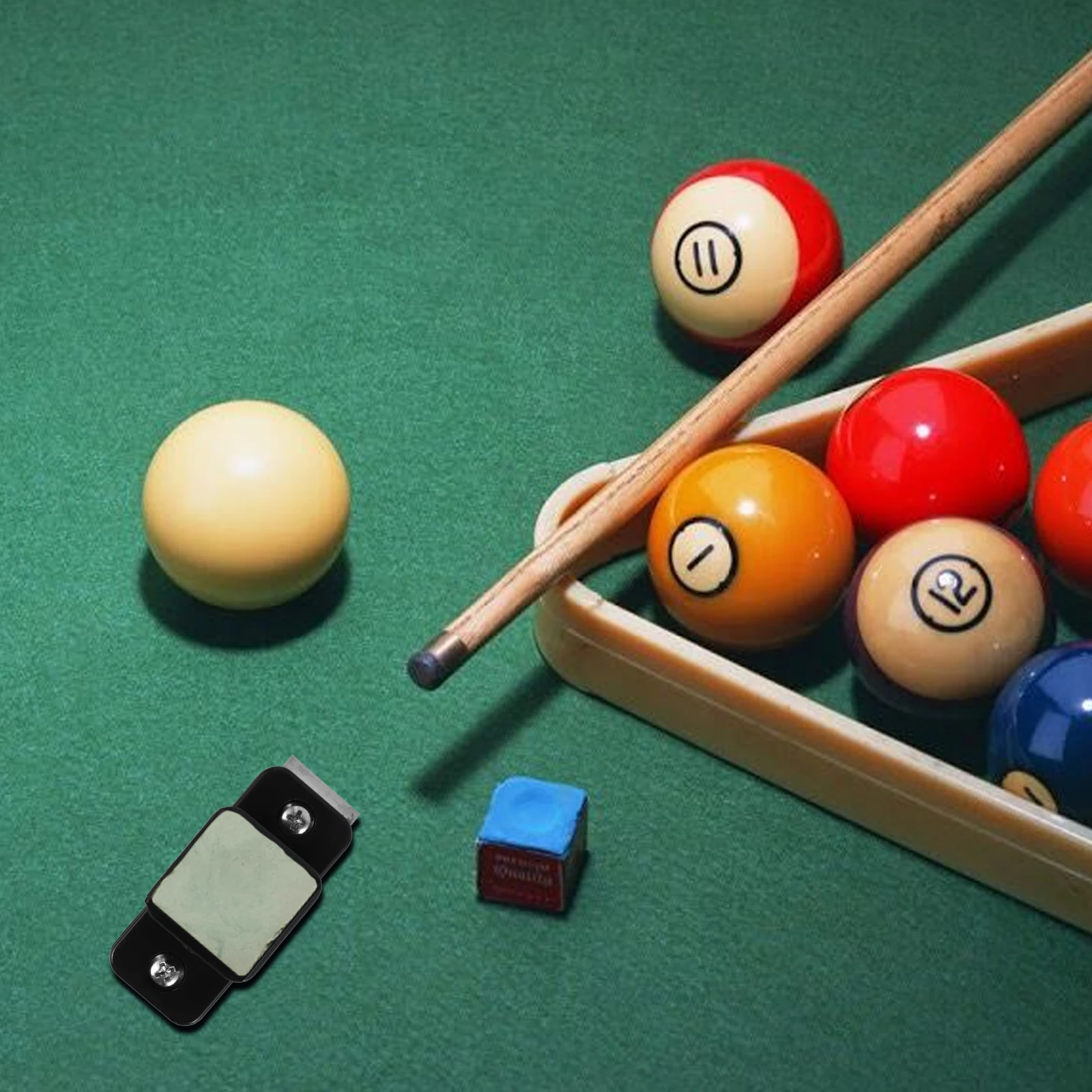 

Держатель для мела для бильярдного кия, легкий портативный пластиковый зажим для мела для бассейна, прочный стол для снукера, поставка для бильярда