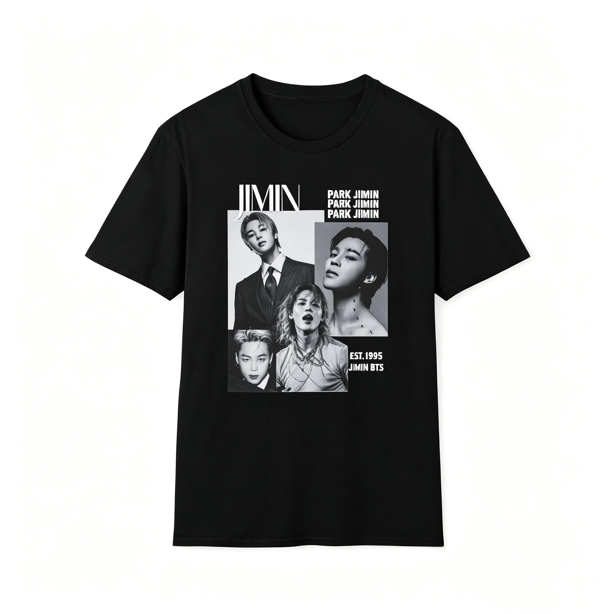 Camiseta BTS Jimin, Camiseta Park Jimin Bias, Camiseta Kpop, Regalo para Fans del Army, Camiseta de Moda para Hombre y Mujer, Verano 2026, Algodón, Estilo Y2K, Talla Grande