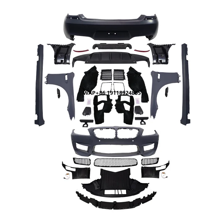 

Wholesale PP Material Body Kit Car Accessories for 6 Series F06 F12 F13 M6 Front Bumper Rear Bumper Side Skirts Bodykit