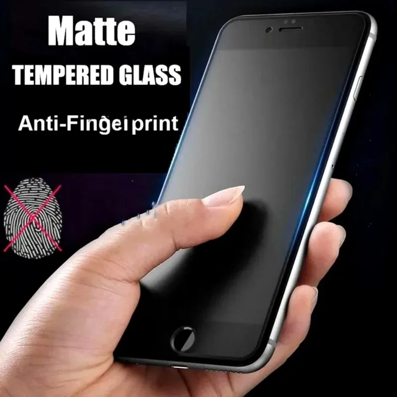 5 Piezas Protector de Pantalla Mate Cerámico Suave 9H para iPhone 17 Pro Max 15 14 16 11 12 13 Mini XR X Xs 7 8 Plus 17 Air 2