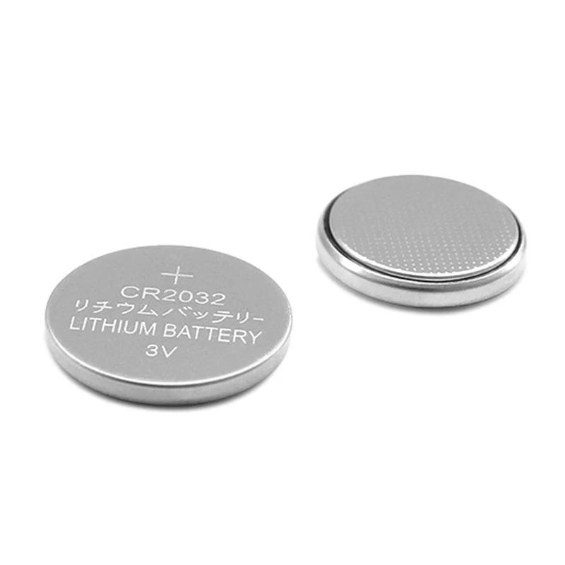 5 Pack CR2032 Lithium Coin Battery 240mAh High Capacity with Powerful 3V Output Button Cell Suitable for Tuners Durable