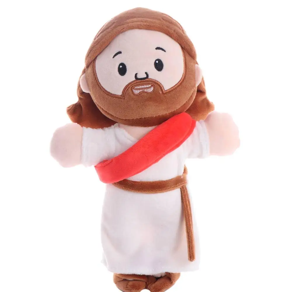 

Stuffed Animal Jesus Plush Toy Cartoon 25cm Holy Family Plush Doll Cute Kawaii Christ Religious Plushie Figure