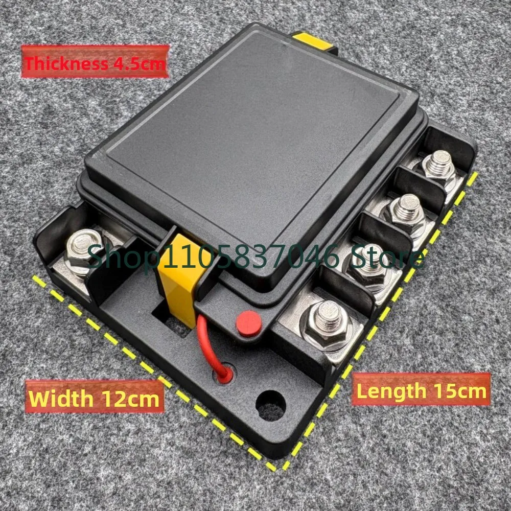 Off road vehicle multi-channel fuse box winch high-power truck inverter fuse holder car battery junction box