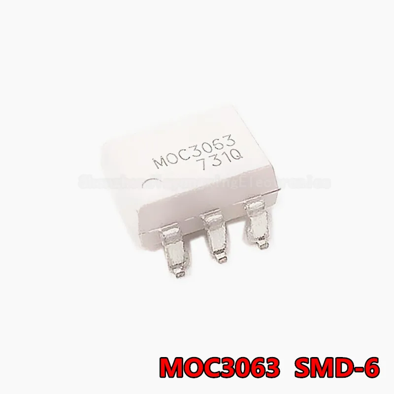 10PCS/Lot MOC3063 SOP6 MOC3063 SOP SMD new and original IC